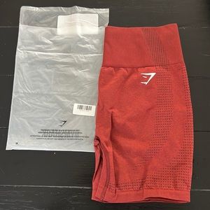 Gymshark Vital Seamless 2.0 Shorts - Brick Red Marl